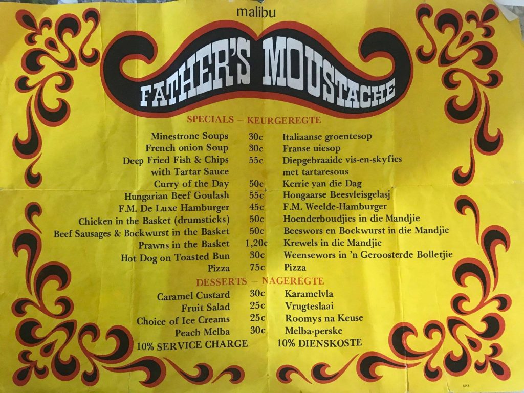 Farthers Moustache durban