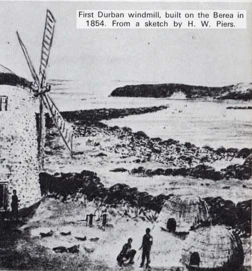first durban windmill 1854