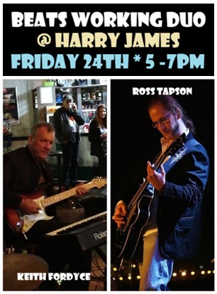 BEATS WORKING DUO @ HARRY JAMES