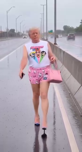 Donald trump spotted in Cape Town