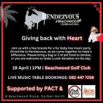 FUND RAISER @ RENDEZVOUS BEECHWOOD LOUNGE & GRILL