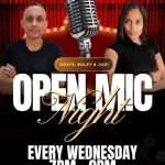 Round up your crew and head to The Riverside Grill for Open Mic Night!