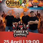 Threes company @ Ollies pub