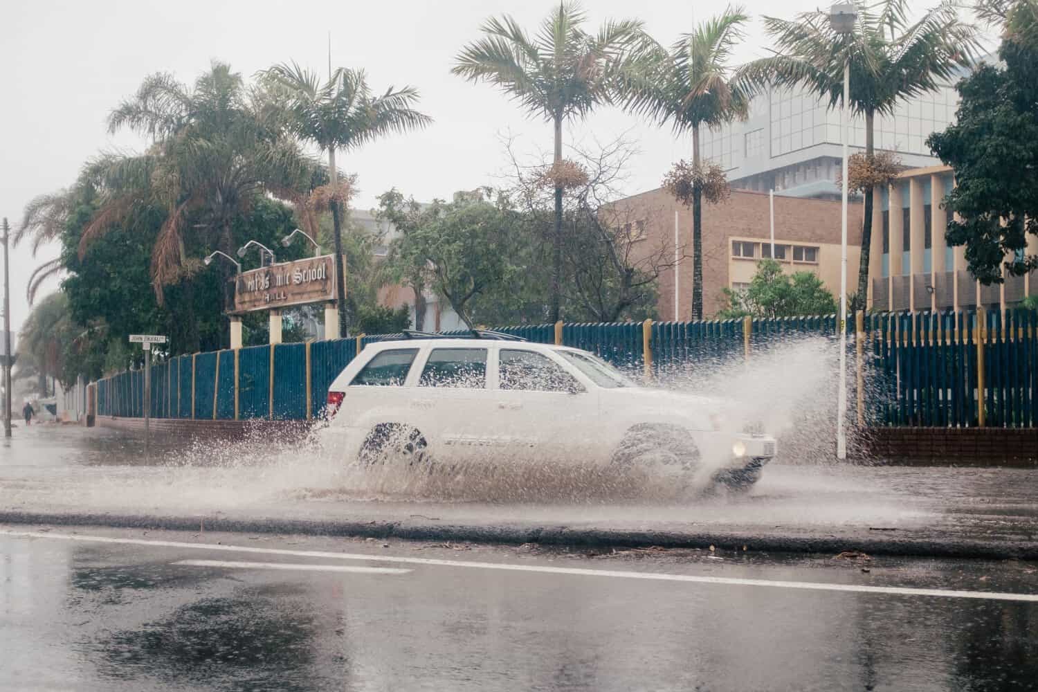 heavy rains that hit Durban and Pietermaritzburg
