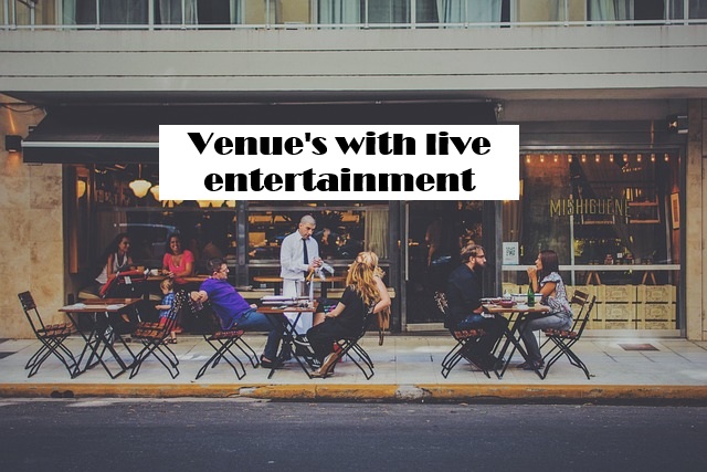 venues with live entertainment in durban