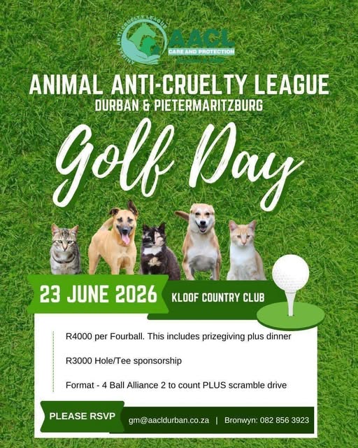 Animal cruelty league golf day