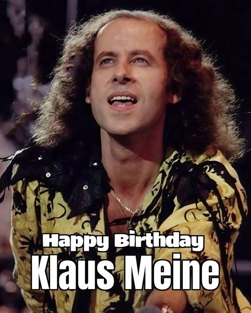 Klaus Meine. Born On This Day (1948) 5 (1)