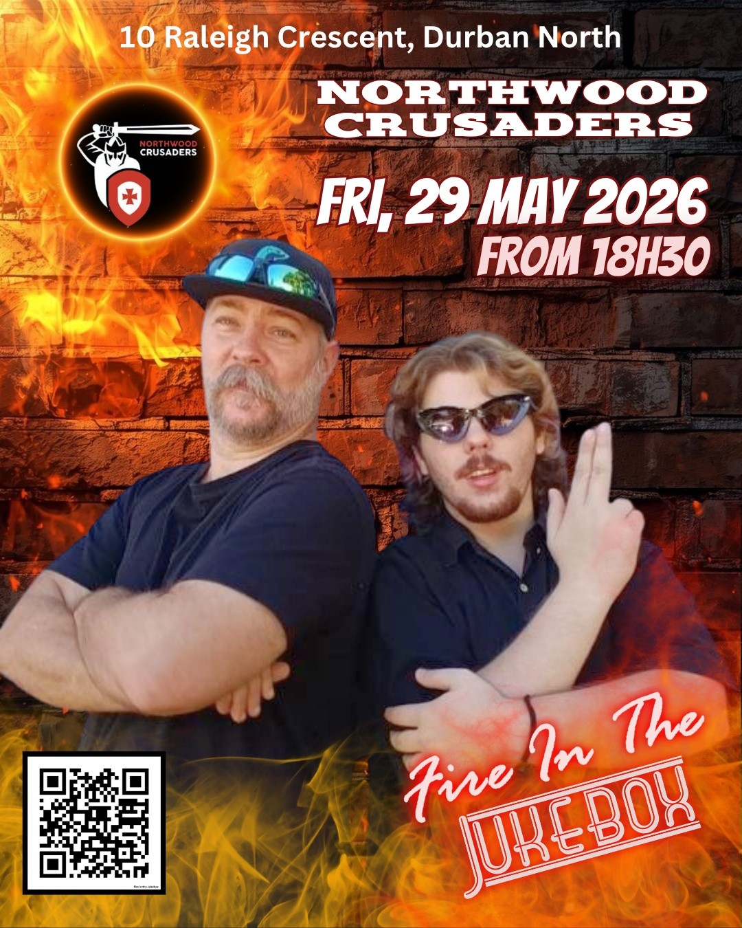 fire in the juke box @ Northwood crusaders