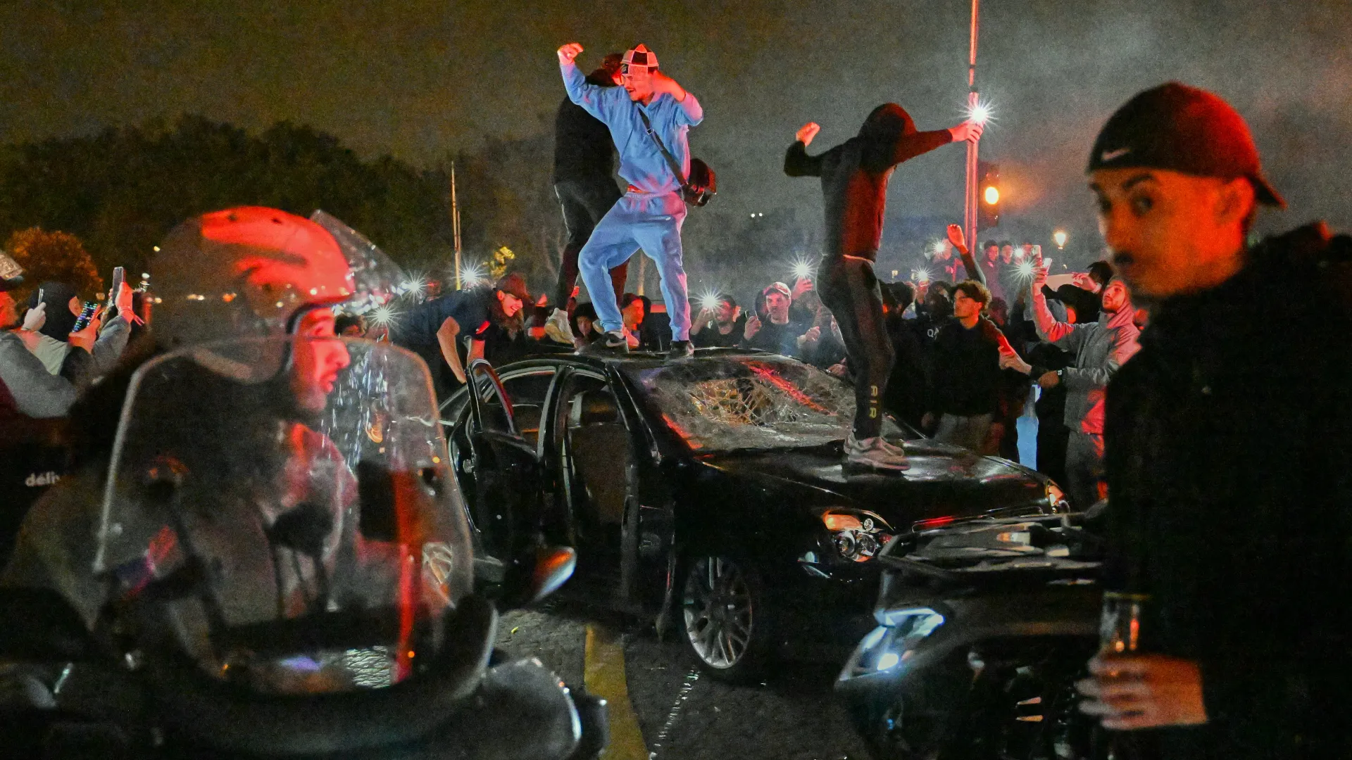 Paris Riots Eclipse PSG's Champions League Glory