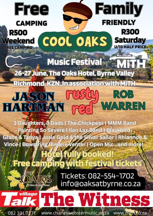 *Escape to music and magic at the Cool Oaks Acoustic Festival*