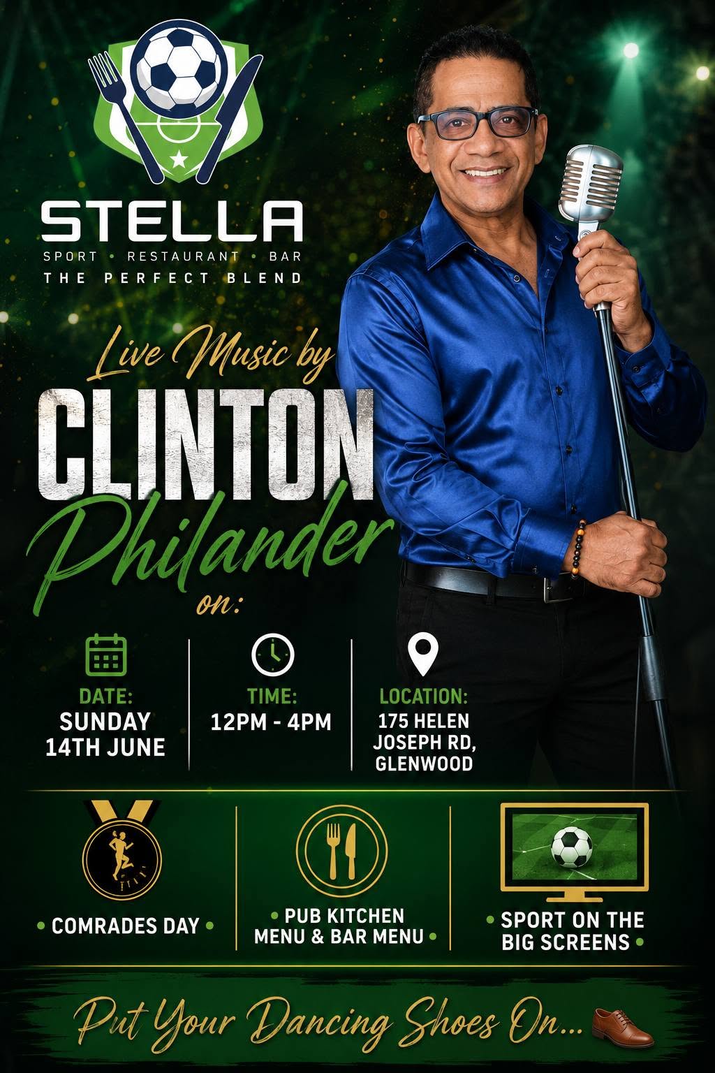 Clinton Philander @ Stella Bar
