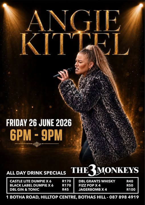 Angie @ the 3 monkeys
