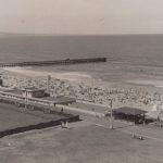 Durban South Beach. Dated 1946.