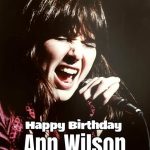 Happy Birthday Anne Wilson