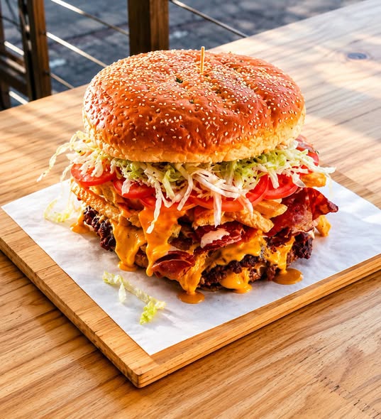 NEW MONSTER BURGER ALERT!