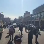 Peaceful March in progress in Durban