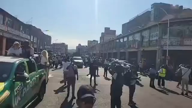 Peaceful March in progress in Durban