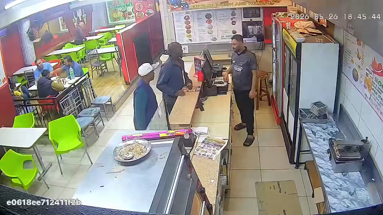 there was an armed robbery at a shawarma (Schwarma) store on Queen Street in Durban CBD on May 26, 2026, in broad daylight (around 18:45). Key Details: Location: A popular takeaway restaurant (reported as a Pakistani-owned eatery, possibly King Shawarma or Shawarma Express) on Queen Street, Durban Central, KwaZulu-Natal. What Happened: Multiple armed suspects stormed the store, confronted staff and customers at the counter, emptied the cash register, and robbed people. It was a swift, brazen operation. No injuries were reported. Evidence: CCTV footage of the incident has circulated widely on social media (Instagram, Facebook, X). It shows the suspects entering and carrying out the robbery. Response: South African Police Service (SAPS) is investigating. No arrests have been prominently reported in initial coverage. This fits into broader concerns about violent business robberies in Durban.