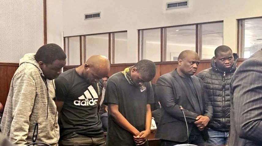 Suspects involved in the murder of rapper Kiernan in Court
