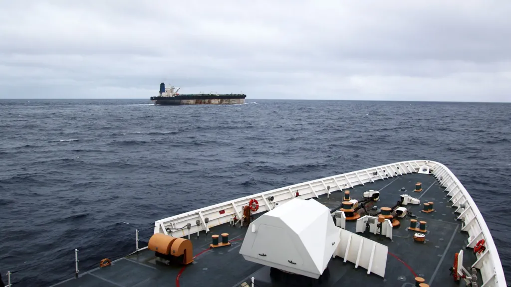 UK marines board Russian shadow fleet oil tanker in English Channel