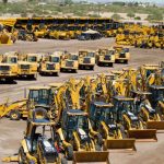 heavy road machinery
