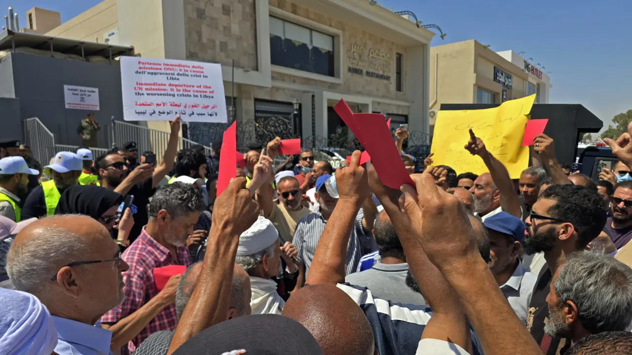 On June 4, 2026, hundreds of Libyans protested outside the UNHCR