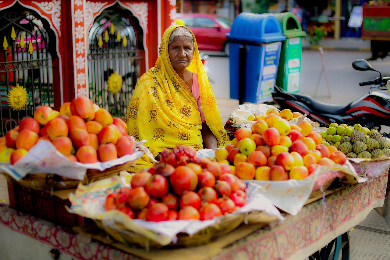 vegtable market indian