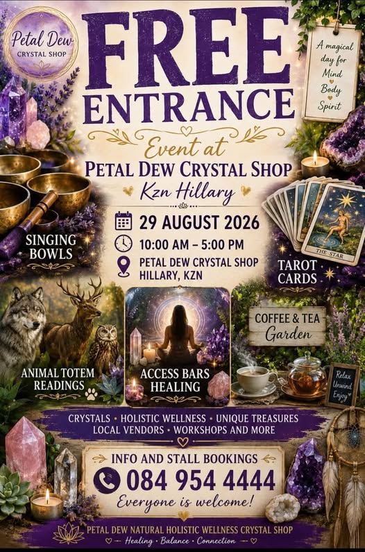 Petal Dew Natural – Holistic Wellness & Crystal Shop