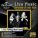 Flat dog blues band @ Papa giovannis