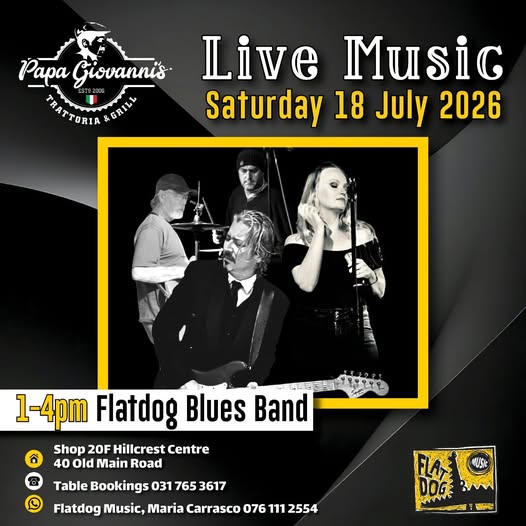 Flat dog blues band @ Papa giovannis