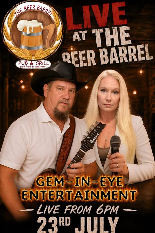 Gem in eye @ the beer barrel