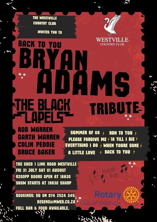 Black Lapels bryan adams