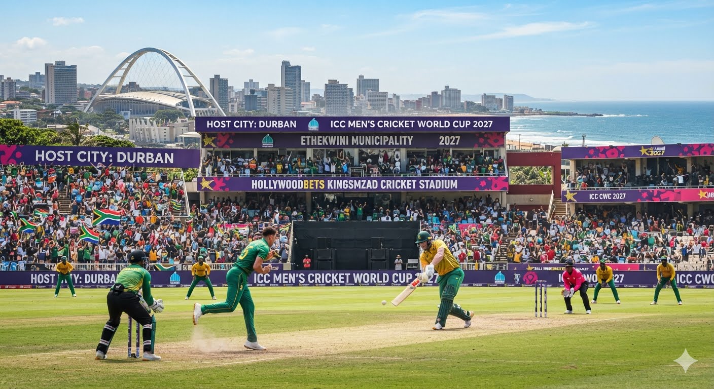 eThekwini Municipality (Durban) is actively positioning itself to host matches for the ICC Men's Cricket World Cup 2027.