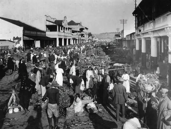The original Victoria Street Fish Market mysteriously went up in flames on 16 March 1973. Arson was suspected, but never proven.