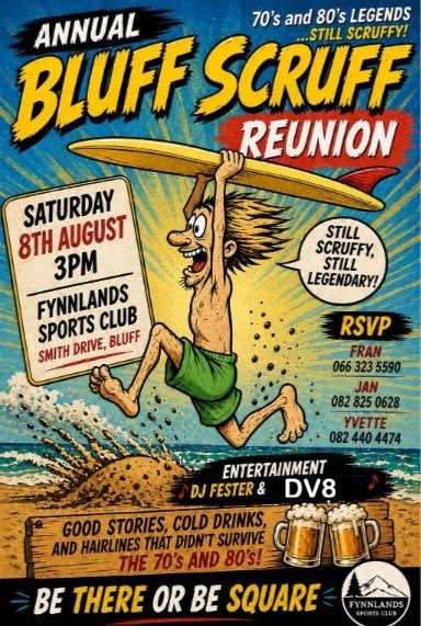 Bluff scruff reunion