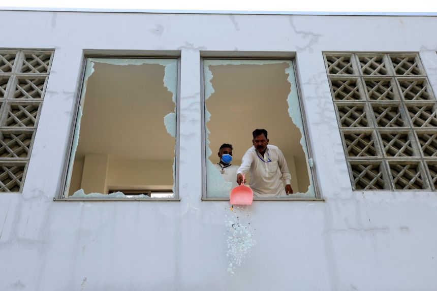 A fire in the maternitynursery ward of the Pakistan Institute of Medical Sciences