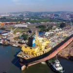 Transnet docks 228m tanker at Durban’s Prince Edward Graving Dock