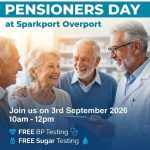Pensioners day at Sparkport Overport