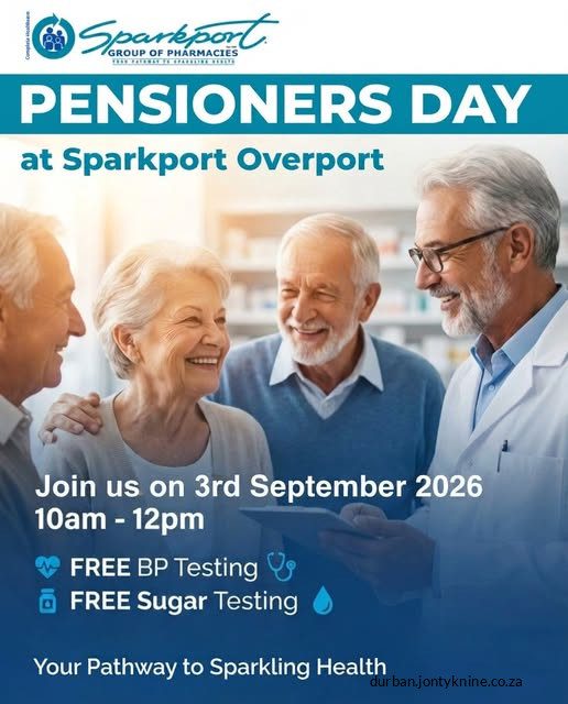 Pensioners day at Sparkport Overport