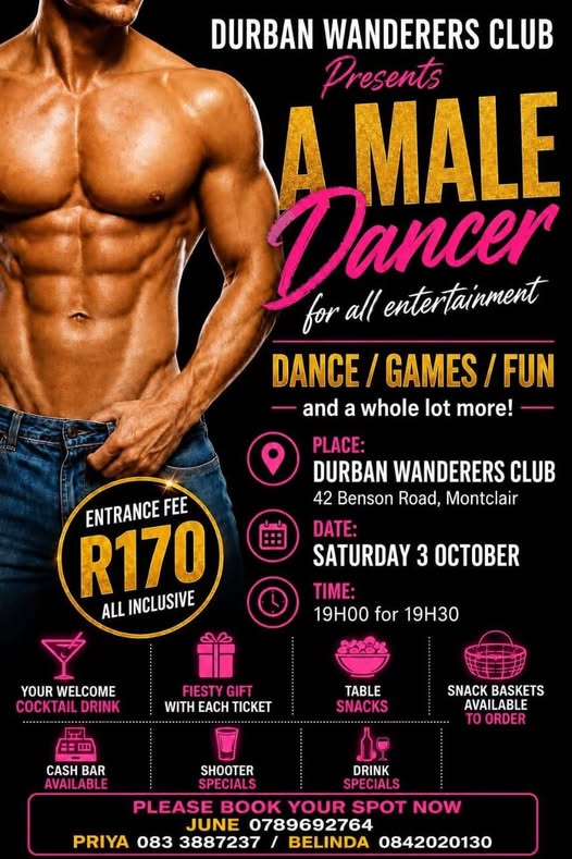 A male dancer @ Dbn wanders club A male dancer @ Dbn wanders club