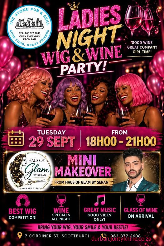 Nonke mantombazane, joyinani nathi ekhefini elifanele, nijabule kancane futhi nishintshe kancane ngenkathi niphuza ingilazi yewayini!