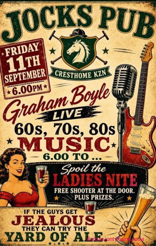 Ladies night at Jocks with Graham Boyle