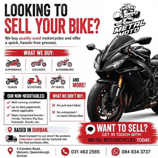 Metal motorcycles