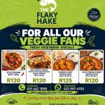 Flakey hake veggie meals