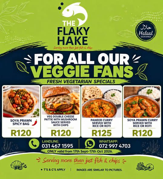 Flakey hake veggie meals Flakey hake veggie meals