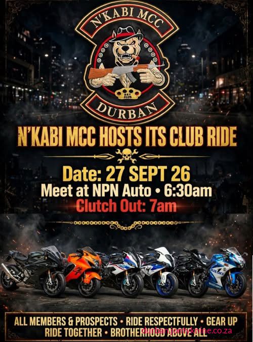 Nkabi mcc club ride