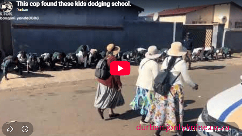 This cop found these kids dodging school. This cop found these kids dodging school.