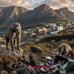 The baboon “problem” (often described as a crisis or escalating conflict rather than a literal epidemic) in the Western Cape centres on the Cape Peninsula near Cape Town, where chacma baboons (Papio ursinus) and expanding human settlements overlap intensively