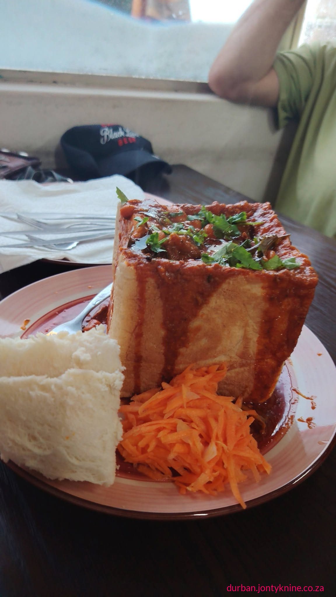 Bunny Chow @ bunny bar umkomaas