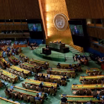 At the 81st UN General Assembly in New York (primarily September 22, 2026), President Donald Trump issued stark threats against Iran from the podium while other leaders highlighted deepening global divisions and called for cooperation or de-escalation; parallel diplomatic contacts between U.S. and Iranian officials occurred on the sidelines.